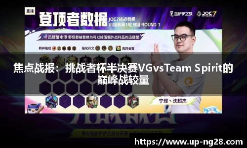 焦点战报：挑战者杯半决赛VGvsTeam Spirit的巅峰战较量